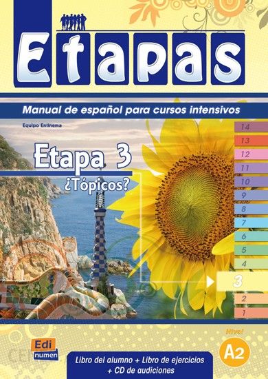 Etapas 3 podręcznik ćwiczenia CD audio A2